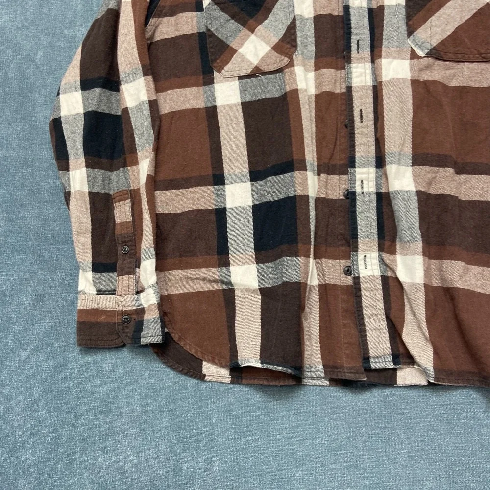 Levi's Shirt Mens Large Multicolor Check Cotton Button Up Flannel Long Sleeve
